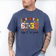 I Survived 6733 Days Baseball Football Softball 3rd Grade Men's Comfort Colors T-Shirt Blue Jean I Survived 6733 Days Baseball Football Softball 3rd Grade Men's Comfort Colors T-Shirt Blue Jean