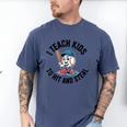I Teach Kids To Hit And Steal Baseball Softball Coach Men's Comfort Colors T-Shirt Blue Jean I Teach Kids To Hit And Steal Baseball Softball Coach Men's Comfort Colors T-Shirt Blue Jean