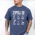 Things I Do In My Spare Time Baseball Lovers Kids Boys Men's Comfort Colors T-Shirt Blue Jean Things I Do In My Spare Time Baseball Lovers Kids Boys Men's Comfort Colors T-Shirt Blue Jean