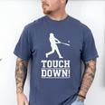 Touchdown Baseball Football Sports Men's Comfort Colors T-Shirt Blue Jean Touchdown Baseball Football Sports Men's Comfort Colors T-Shirt Blue Jean