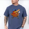Turkey Baseball Thanksgiving Sports Humor Men Boy Kids Men's Comfort Colors T-Shirt Blue Jean Turkey Baseball Thanksgiving Sports Humor Men Boy Kids Men's Comfort Colors T-Shirt Blue Jean