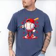 Valentine Baseball Heart Drip Sport Love Valentines Day Boys Men's Comfort Colors T-Shirt Blue Jean Valentine Baseball Heart Drip Sport Love Valentines Day Boys Men's Comfort Colors T-Shirt Blue Jean