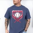 Valentines Baseball Boys Ice Cream Drip Heart Youth Kids Men's Comfort Colors T-Shirt Blue Jean Valentines Baseball Boys Ice Cream Drip Heart Youth Kids Men's Comfort Colors T-Shirt Blue Jean
