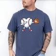 Valentines Day Baseball Ball Heart Dab Boys Kids Men Men's Comfort Colors T-Shirt Blue Jean Valentines Day Baseball Ball Heart Dab Boys Kids Men Men's Comfort Colors T-Shirt Blue Jean