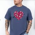 Valentine's Day Baseball Heart Softball Player Sports Lover Men's Comfort Colors T-Shirt Blue Jean Valentine's Day Baseball Heart Softball Player Sports Lover Men's Comfort Colors T-Shirt Blue Jean
