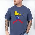 Venezuela Baseball Men's Comfort Colors T-Shirt Blue Jean