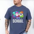 Women's 100 Days Of School Dripping Baseball Boys Kids Teacher Men's Comfort Colors T-Shirt Blue Jean Women's 100 Days Of School Dripping Baseball Boys Kids Teacher Men's Comfort Colors T-Shirt Blue Jean