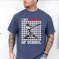 Women's I Hit 100 Days Of School Baseball 100th Day Boys Kids Men's Comfort Colors T-Shirt Blue Jean Women's I Hit 100 Days Of School Baseball 100th Day Boys Kids Men's Comfort Colors T-Shirt Blue Jean