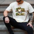 100 Days Of School Baseball Camo School Teacher Boy Men's Comfort Colors T-Shirt Ivory