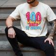 100 Days Of School Baseball Drip 100th Day Of School Men's Comfort Colors T-Shirt Ivory 100 Days Of School Baseball Drip 100th Day Of School Men's Comfort Colors T-Shirt Ivory