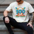 100 Days Of School Baseball Drip Boys 100th Day Of School Men's Comfort Colors T-Shirt Ivory 100 Days Of School Baseball Drip Boys 100th Day Of School Men's Comfort Colors T-Shirt Ivory