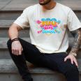 100 Days Of School Baseball Drip Ice Cream Costume Teachers Men's Comfort Colors T-Shirt Ivory 100 Days Of School Baseball Drip Ice Cream Costume Teachers Men's Comfort Colors T-Shirt Ivory