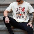 100 Days Of School Baseball Teacher 100 Days Smarter Student Men's Comfort Colors T-Shirt Ivory