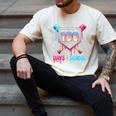 100 Days Of School Ice Cream Drip Baseball 100 Days Smarter Men's Comfort Colors T-Shirt Ivory 100 Days Of School Ice Cream Drip Baseball 100 Days Smarter Men's Comfort Colors T-Shirt Ivory