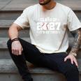 2027 Back To School Baseball 2027 Graduation Class Of 2027 Men's Comfort Colors T-Shirt Ivory