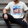250 Years 1776 2026 250th Baseball American Flag 4th Of July Men's Comfort Colors T-Shirt Ivory