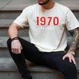 55 Year Old 1970 Classic Baseball Fan 55th Birthday Men's Comfort Colors T-Shirt Ivory