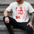 6 7 Bruh Six Seven Valentine Heart Baseball Men's Comfort Colors T-Shirt Ivory