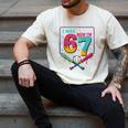I Was 6 Now Im 7 Ice Cream Drip Baseball For Men Women Kids Men's Comfort Colors T-Shirt Ivory