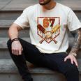 67 Baseball Drip Thanksgiving Six Seven Boys Teens Kids Men's Comfort Colors T-Shirt Ivory