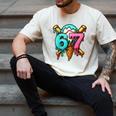67 Baseball Ice Cream Drip Kids Men's Comfort Colors T-Shirt Ivory 67 Baseball Ice Cream Drip Kids Men's Comfort Colors T-Shirt Ivory