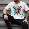 67 Baseball Ice Cream Drip Player Men's Comfort Colors T-Shirt Ivory