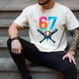 67 Baseball Meme Cool Drip Number 67 Player Or 67th Birthday Men's Comfort Colors T-Shirt Ivory 67 Baseball Meme Cool Drip Number 67 Player Or 67th Birthday Men's Comfort Colors T-Shirt Ivory