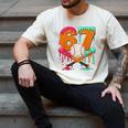 67 Ice Cream Drip Baseball Number 67 Player 67th Birthday Men's Comfort Colors T-Shirt Ivory 67 Ice Cream Drip Baseball Number 67 Player 67th Birthday Men's Comfort Colors T-Shirt Ivory