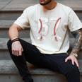 67 Six Seven Number 6 7 Meme Baseball Six Seven For Boys Men Men's Comfort Colors T-Shirt Ivory