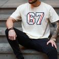 67 Sports Meme – Baseball Number 6 7 Men's Comfort Colors T-Shirt Ivory 67 Sports Meme – Baseball Number 6 7 Men's Comfort Colors T-Shirt Ivory