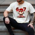 67 Valentine Day Baseball Chocolate Ice Cream Drip Men's Comfort Colors T-Shirt Ivory