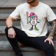 8th Birthday Baseball Ice-Cream Drip 8 Years Old Boys Girls Men's Comfort Colors T-Shirt Ivory