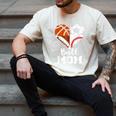 Ball Mom Heart Soccer Basketball Baseball Football Mom Men's Comfort Colors T-Shirt Ivory Ball Mom Heart Soccer Basketball Baseball Football Mom Men's Comfort Colors T-Shirt Ivory