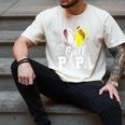 Ball Papa Softball Baseball Dad Fathers Day Men's Comfort Colors T-Shirt Ivory