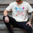 Baseball 45 Year Old Ice Cream Drip 45th Birthday Number 45 Men's Comfort Colors T-Shirt Ivory
