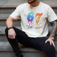 Baseball 67 Ice Cream Drip Six Seven Boys Meme Men's Comfort Colors T-Shirt Ivory Baseball 67 Ice Cream Drip Six Seven Boys Meme Men's Comfort Colors T-Shirt Ivory