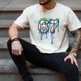 Baseball 67 Six Seven Gen Alpha Meme Blue Drip Boys Men's Comfort Colors T-Shirt Ivory Baseball 67 Six Seven Gen Alpha Meme Blue Drip Boys Men's Comfort Colors T-Shirt Ivory