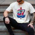 Baseball Bat Hands Drip 67 Six Seven Gen Alpha Slang Meme Men's Comfort Colors T-Shirt Ivory