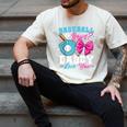Baseball Or Bows Daddy Loves You Gender Reveal Family Men's Comfort Colors T-Shirt Ivory Baseball Or Bows Daddy Loves You Gender Reveal Family Men's Comfort Colors T-Shirt Ivory