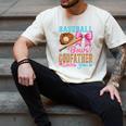 Baseball Or Bows Godfather Loves You Gender Reveal Men's Comfort Colors T-Shirt Ivory