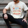 Baseball Dad BBQ Grill Dad's Game Plan Baseball & Barbecues Men's Comfort Colors T-Shirt Ivory