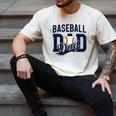 Baseball Dad Daddy Papa Men's Comfort Colors T-Shirt Ivory Baseball Dad Daddy Papa Men's Comfort Colors T-Shirt Ivory