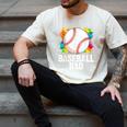 Baseball Dad Fathers Day For Daddy Papa Father Men's Comfort Colors T-Shirt Ivory Baseball Dad Fathers Day For Daddy Papa Father Men's Comfort Colors T-Shirt Ivory