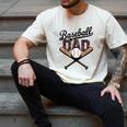 Baseball Dad For Father's Day Game Day Celebration Men's Comfort Colors T-Shirt Ivory Baseball Dad For Father's Day Game Day Celebration Men's Comfort Colors T-Shirt Ivory