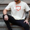 Baseball Dad Field Day Baseball Fans Family Matching Men's Comfort Colors T-Shirt Ivory