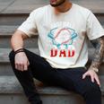 Baseball Dad Happy Fathers Day Dad Daddy Baseball Lover Men's Comfort Colors T-Shirt Ivory