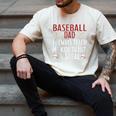 Baseball Dad Hit And Steal Ballpark Father Men's Comfort Colors T-Shirt Ivory