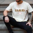 Baseball Dad Leopard Baseball Player Men's Comfort Colors T-Shirt Ivory