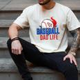 Baseball Dad Life Happy Fathers Day Dad Daddy Baseball Lover Men's Comfort Colors T-Shirt Ivory Baseball Dad Life Happy Fathers Day Dad Daddy Baseball Lover Men's Comfort Colors T-Shirt Ivory