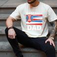 Baseball Dad For Men American Flag 4th Of July Fathers Day Premium Men's Comfort Colors T-Shirt Ivory Baseball Dad For Men American Flag 4th Of July Fathers Day Premium Men's Comfort Colors T-Shirt Ivory